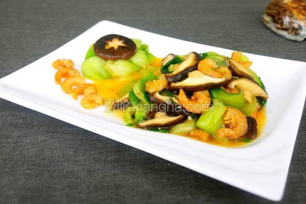 海米香菇油菜