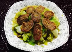 腊肉炒卷心菜
