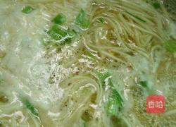 菠菜鸡蛋面的做法图解7