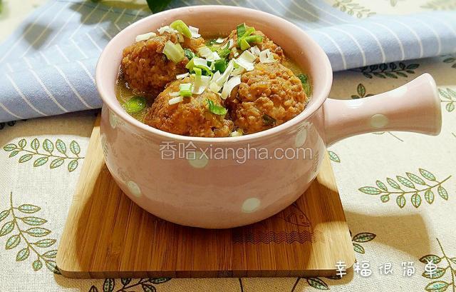 红烧糯米肉圆