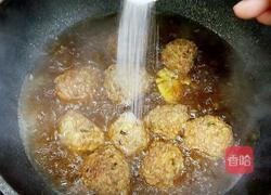 红烧糯米肉圆的做法图解7