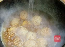 红烧糯米肉圆的做法图解8
