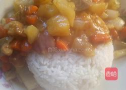 咖喱牛肉盖饭的做法图解7