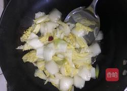 醋溜圆白菜的做法图解5