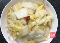 醋溜圆白菜的做法图解6