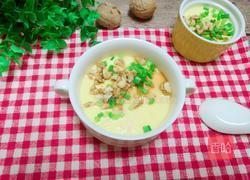 核桃蒸蛋羹的做法图解9