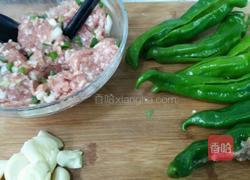 家常猪肉酿辣椒的做法图解3