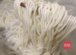 韭苗鹅肝蛋炒面的做法图解2