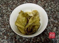 酸菜胡豆瓣汤的做法图解2