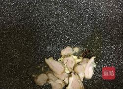 炸肉炒油菜的做法图解4