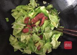 蔬菜火腿炒面片的做法图解8