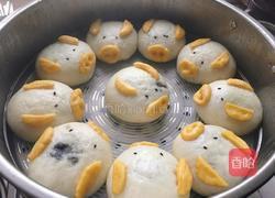 小猪包(黑芝麻馅)的做法图解24