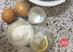 小6寸柠檬香蛋糕坯的做法图解1