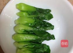 香菇扒菜胆的做法图解4