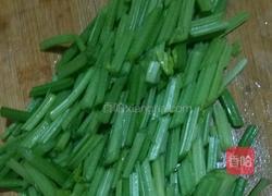 香芹炒肉片的做法图解2