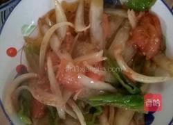 西红柿炒洋葱的做法图解3