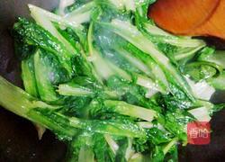 鲮鱼油麦菜的做法图解3