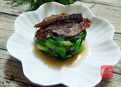 鲮鱼油麦菜的做法图解5