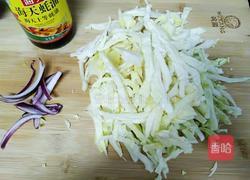 清炒甘蓝的做法图解2