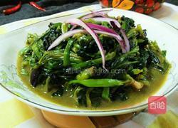 焖菠菜的做法图解13
