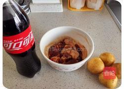 可乐土豆鸭腿的做法图解2