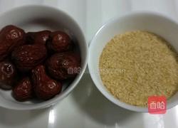 小麦胚芽红枣粥的做法图解1