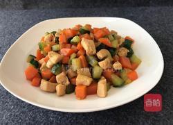 鸡胸肉三丁的做法图解5