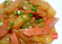 冬瓜炒火腿肠的做法图解10