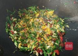 野葱炒蛋的做法图解7