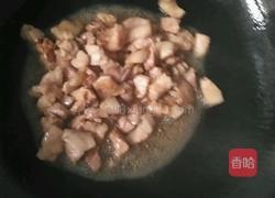 干竹笋炖肉的做法图解3