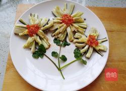 菊花茄子的做法图解9
