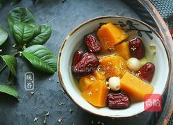 南瓜红枣莲子甜汤的做法图解5