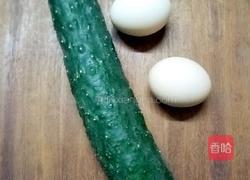 青瓜鸡蛋汤的做法图解1