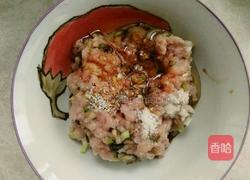 香菇酿肉的做法图解4