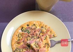 减脂早餐：金枪鱼燕麦披萨的做法图解7