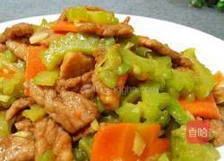 苦瓜炒肉的做法图解16