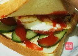 家庭三明治的做法图解4