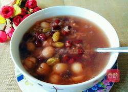 红豆莲子羹的做法图解8