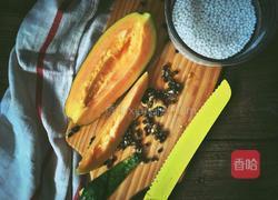 港式甜品 木瓜椰奶西米露的做法图解3