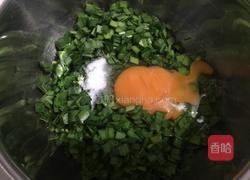 韭菜鸡蛋饼的做法图解2
