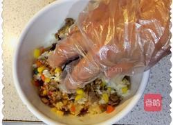 牛肉五彩蔬饭团的做法图解5