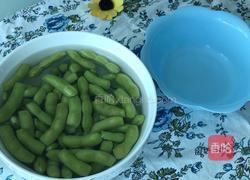盐水毛豆的做法图解2