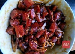 双色椒炒肉丁的做法图解1