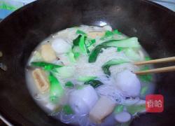 青菜鱼丸面的做法图解10