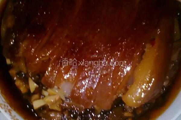淹菜火腿扣肉