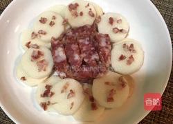淮山蒸腊肠的做法图解4