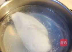 清蒸马蹄鸡肉饼的做法图解3