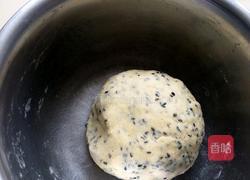 黑芝麻咸香饼干的做法图解5
