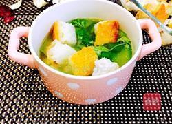 咸蛋丝瓜汤配法棍的做法图解10