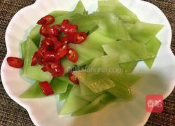 莴笋炒腊肉的做法图解3